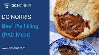 Beef Pie Filling (PAD Meat) | Jet Cook | DC Norris