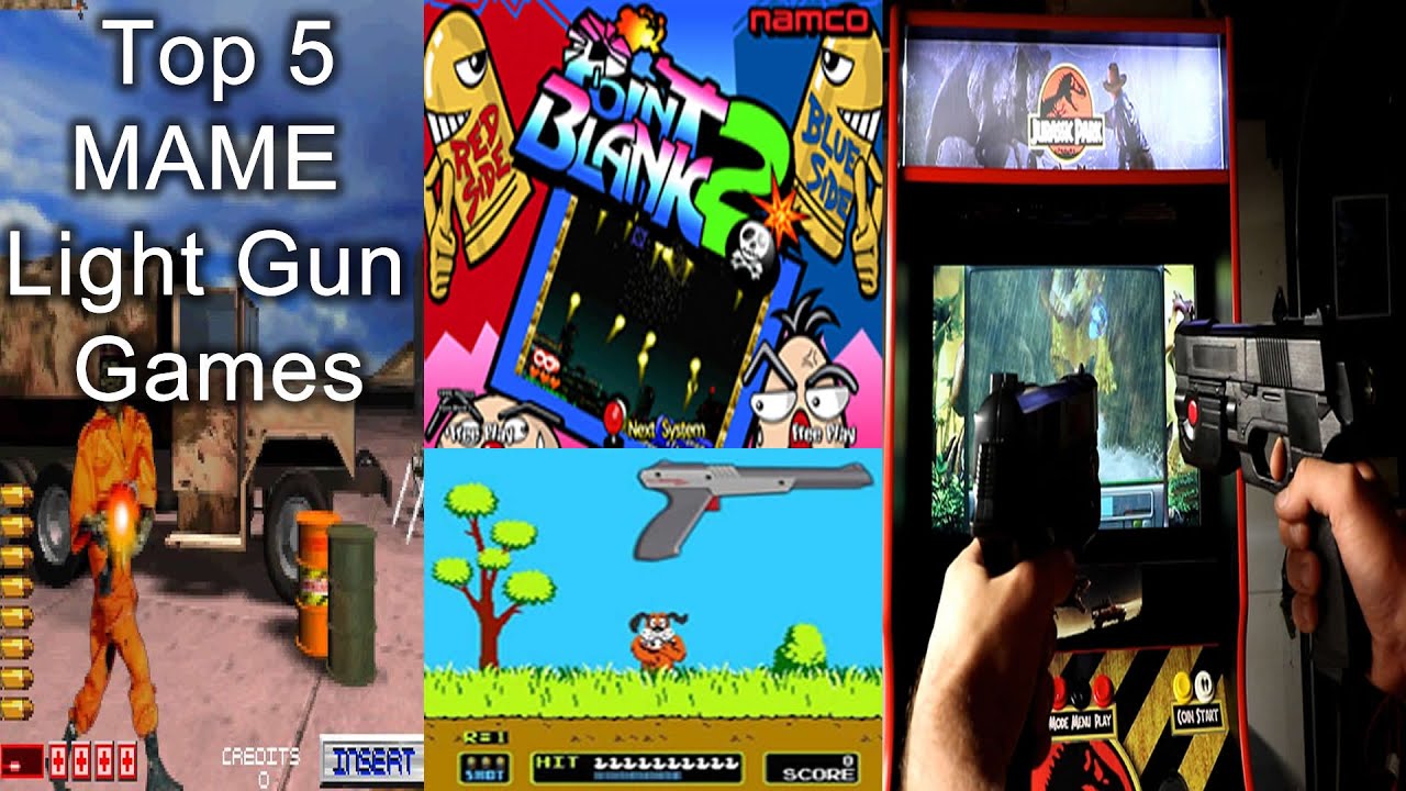 My Top 5 MAME Arcade Light Gun Shooter Games