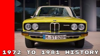 1972 To 1981 1st Generation E12 BMW 5 Series History