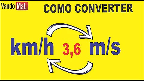 Como fazer uma conta de km h?