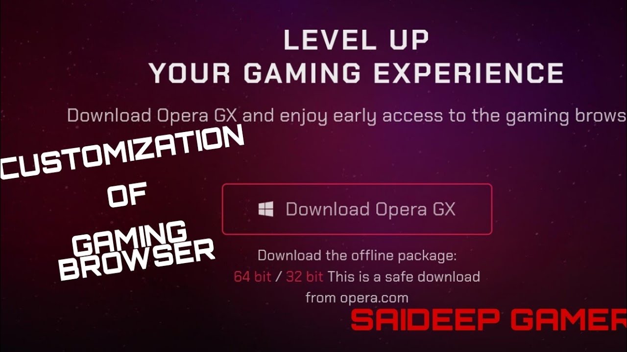 Opera Gx Download Offline / Opera Gx Download Offline ...