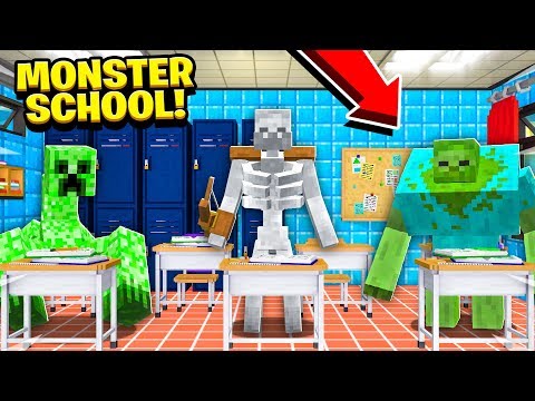 minecraft-monster-school!-monsters-take-over-school!