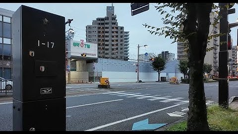 再開発で3丁目劇場も解体　Urban Redevelopment Area at Omotecho San-chome District in Okayama City
