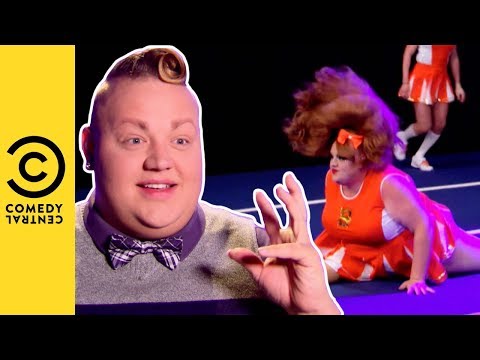 Eureka O'Hara's Dramatic Knee Injury | The Ultimate Cheer Battle Extravaganza | RuPaul's Drag Race