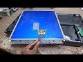how to led tv no picture repairing. led tv black screen problem