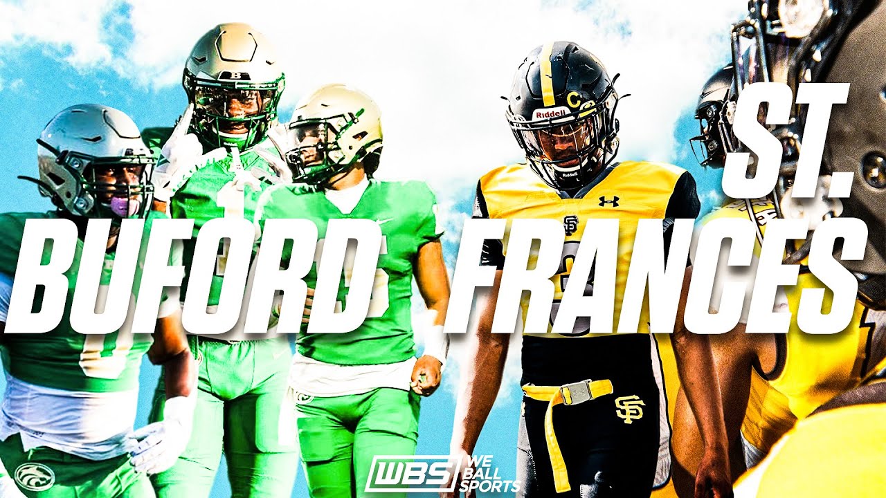 THE END OF THIS GAME WAS CRAZY!! 5 STARS & BIG HITS | St. Frances Academy (MD) vs Buford (GA)