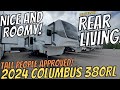 2024 columbus 380rl  rear living rv with style