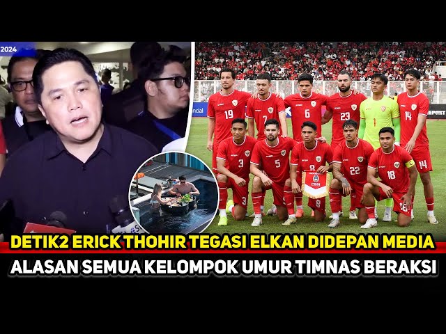 ERICK THOHIR TANPA AMPUN! Nasionalisme pemain Timnas ditegaskan~Target Mendunia dipundak STY class=