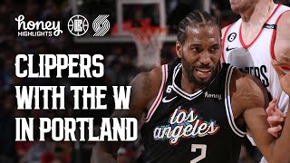 Clippers Get The W Against Portland. | LA Clippers