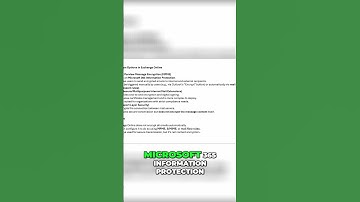 Microsoft 365 Email Security: Purview vs. Encryption #shorts