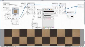 PatterNodes bitmap checkerboard demo