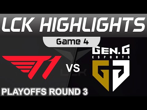 T1 vs GEN Highlights Game 4 LCK Spring Playoffs 2023 T1 vs Gen G by Onivia
