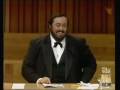 Luciano Pavarotti recounts some 'Embarassing Moments On Stage'