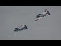 North American T28 Trojans Display Central Coast Airshow 2024