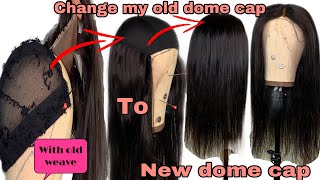 How To Change Your Old Dome Wig Cap To New Dome Wig Cap | Step by Step screenshot 1