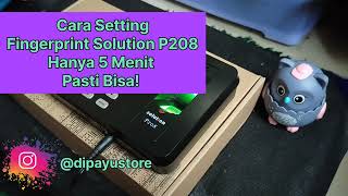 Cara Setting Fingerprint Solution P208 Hanya 5 Menit Pasti Bisa! #solution #p208 #fingerprint screenshot 4