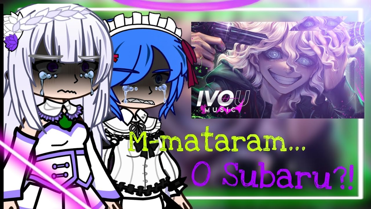 Re:zero react to Jogo de Azar | Nagito Komaeda (Danganronpa 2: Goodbye Despai) - Ivou  |AS|