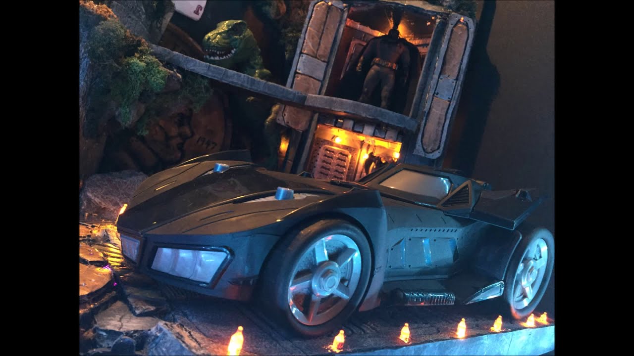 Amazing !! BATCAVE One12 Custom Batman Diorama for 6 inch figures