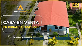 Casa en venta en Diriamba | Residencial San Sebastián | U$155,500