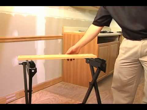 How To Put Together A Black+Decker WorkMate 125 Portable Workbench 