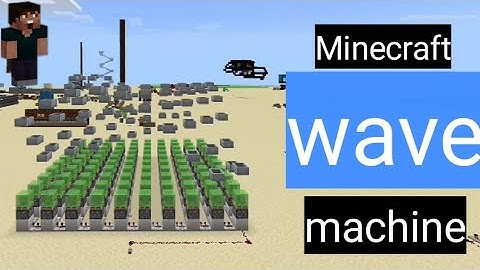 minecart wave machine