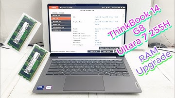 Lenovo ThinkBook 14 G8 Ultra 7 255H RAM Upgrade | 21SJ0001GR | Lenovo ThinkBook 14 G8