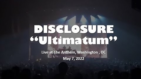 Ultimatum Live version - Live performance video thumbnail