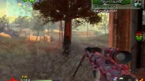 mw2 360 no scope accross the map in wasteland!!! MUST WATCH!