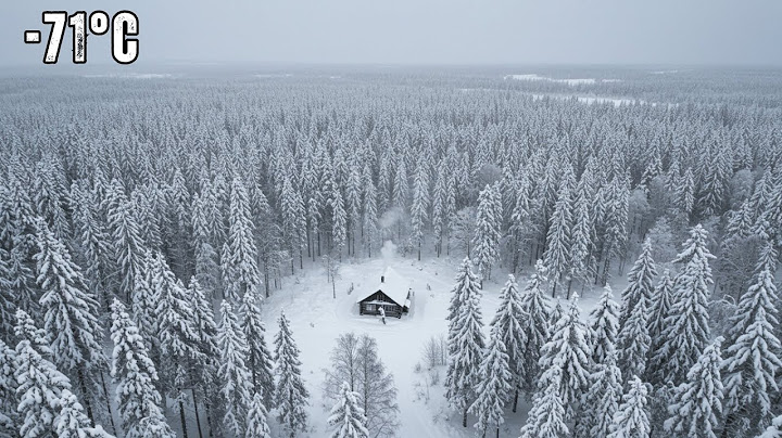 Living Alone in the Wild Siberian Forest for 20 years (-71°C, -96°F) Yakutia