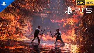 (PS5) Uncharted 4 Final Boss Fight - Nathan vs Rafe [4K 60FPS HDR GAMEPLAY]