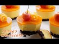 No-Bake / No-Egg / 컵 계량 / 미니 망고 치즈케이크 / Mini Mango Cheesecake / Easy Recipe