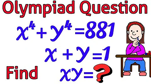 Olympiad Math Question || Nice Algebra Equation || Find xy