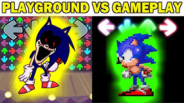 FNF Character Test | Gameplay VS Playground | FNF Mods | VS Sonic Exe 2.0 Dorkly Sonic Tails