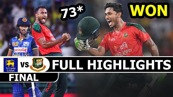 BANGLADESH VS SRI LANKA FULL HIGHLIGHTS 3RD T20 MATCH 2025 | BAN VS SL