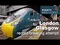 London to Glasgow train in record-breaking attempt...