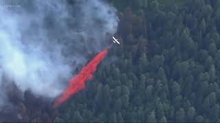 Fire breaks out at Silver Falls State Park