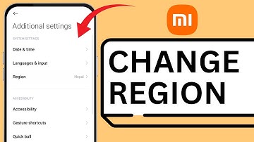How To Change Xiaomi Account Country or  Region