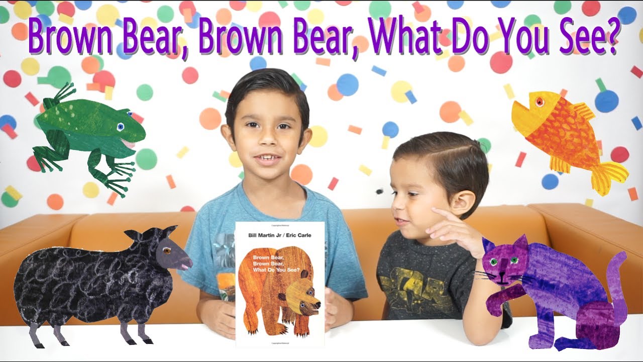 Brown Bear, Brown Bear, What Do You See? - Books for kids read aloud ...
