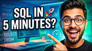 SQL in Just 5 Minutes 🚀 | Learn SQL from Scratch | SQL for Beginners