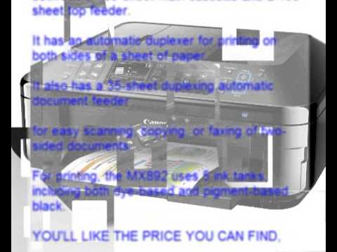 canon printer pixma mx892 - YouTube