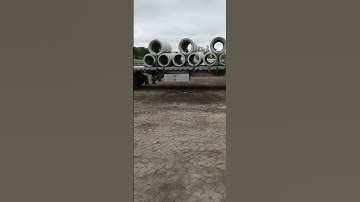 How to secure cement pipes #cementpipe #flatbedtrucking