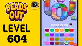 Beads Out hard Level 604 Solution and Walkthrough for Gameplay 