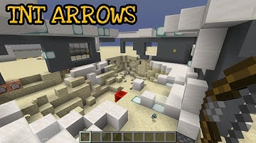 Explosive Arrows in Minecraft!! (Only One Command)