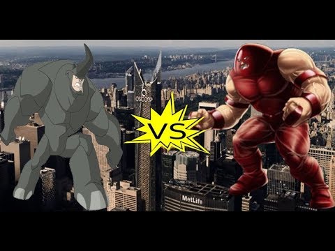 rhino vs juggernaut