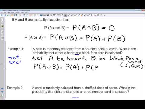 types of probability