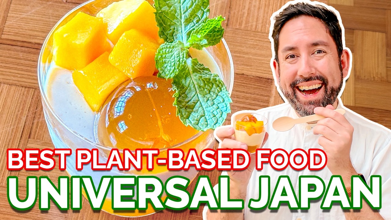Universal Studios Japan 2025: Plant-Based Food Guide (All Food Options!)