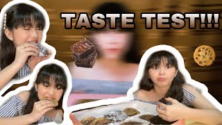 TASTE TEST! (Cookies, Chocolate Crinkles, Brownies, Etc.) | Elijah Alejo |