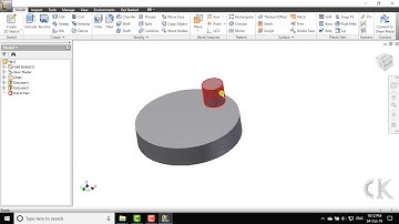 Inventor - Hướng dẫn sao chếp theo hàng và cột - RECTANGLE PATTERM 3D