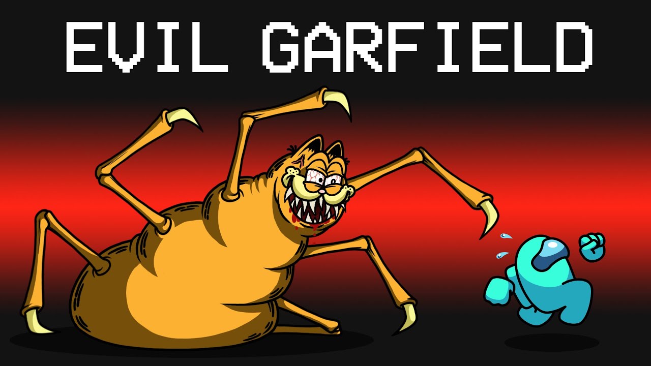 EVIL GARFIELD Mod in Among Us... YouTube