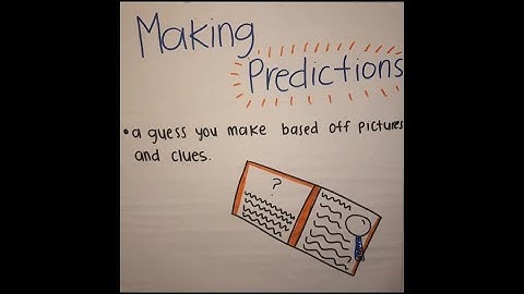 Making Predictions